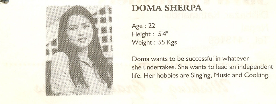 Doma Sherpa
