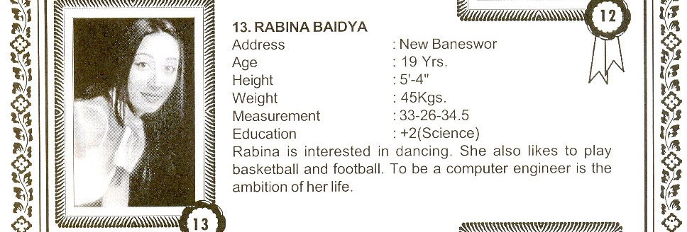 Rabina Baidya