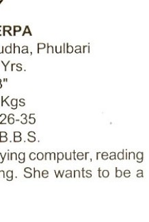 Lhamo Yangchen Sherpa